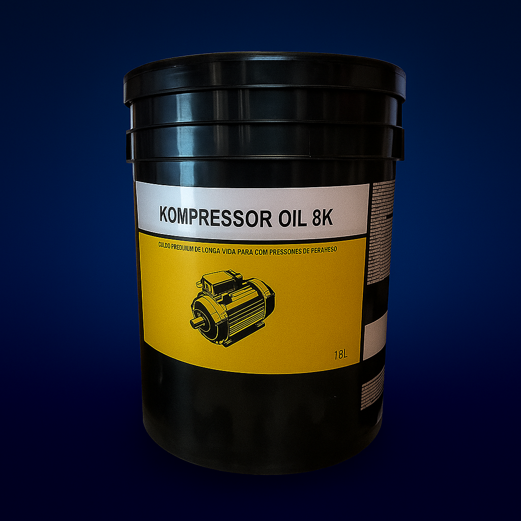 Óleo sintético ISO 46 para compressor de parafuso Kompressor Oil 8K Klüber 19 L